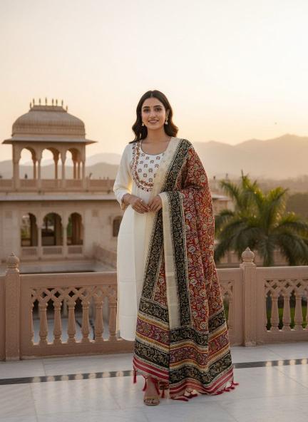 Krunique 3pcs wholesalers of kurtis in mumbai number